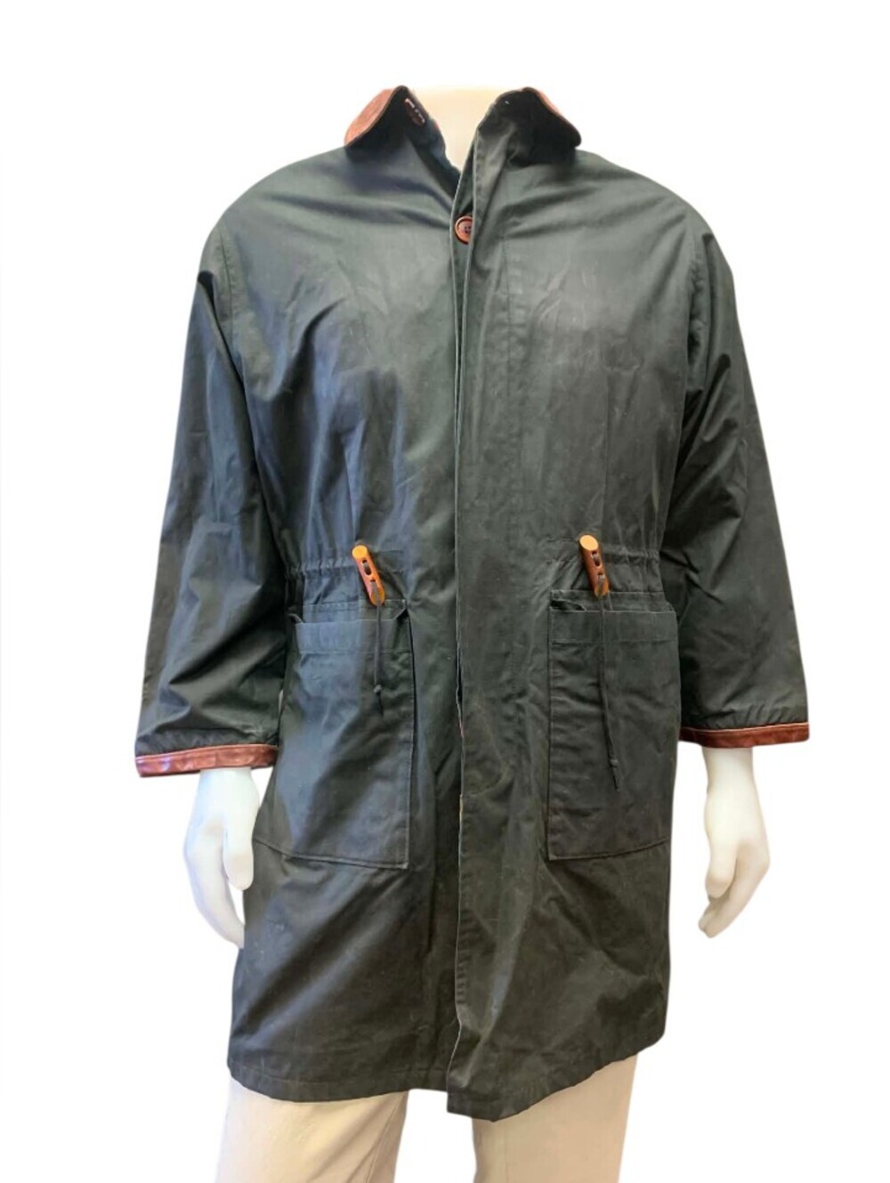 Koolah GUC Vintage Made In Canada Fine Wax Workwear Jacket, Size Small